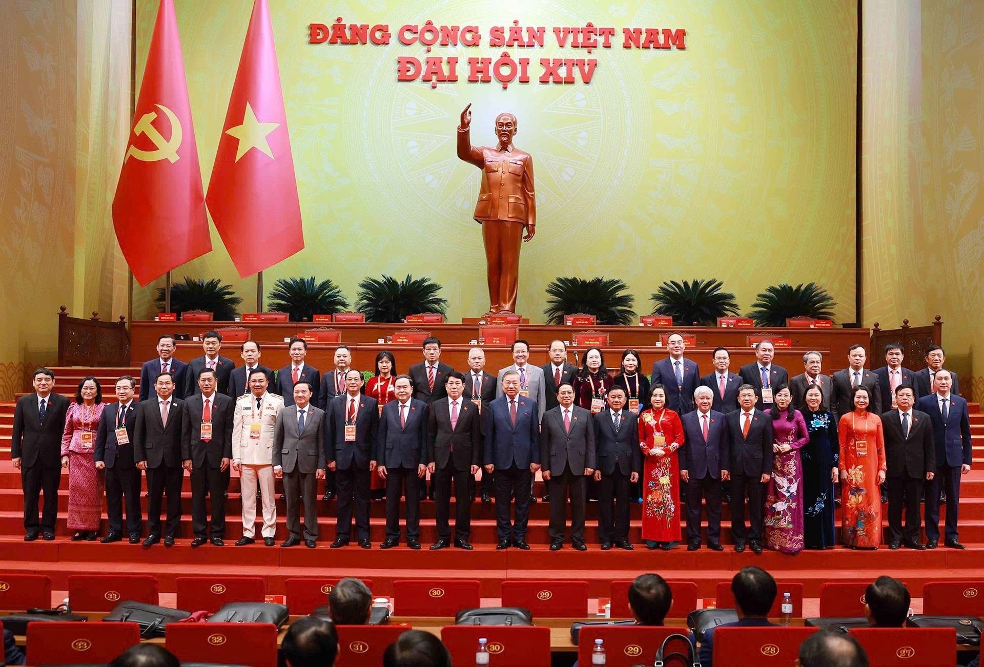 Lãnh đạo Đảng, Nhà nước tại Đại hội XIV